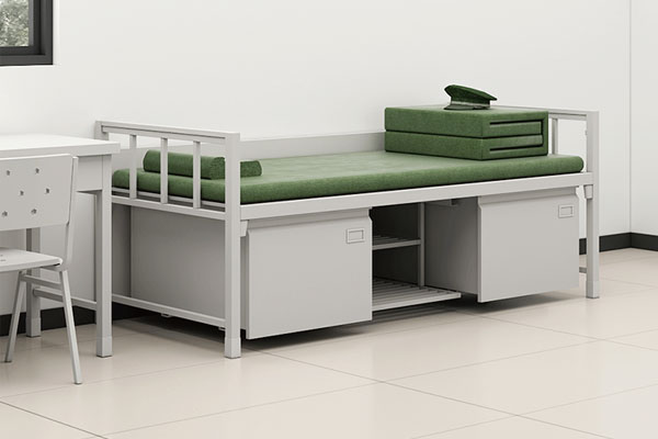 营房单层床,制式营具单人床