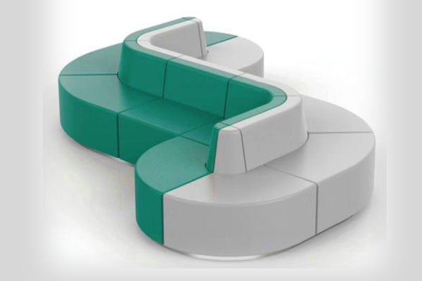 农业银行等候区沙发