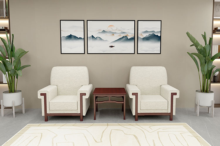 8573接待沙发,软扶手接待沙发