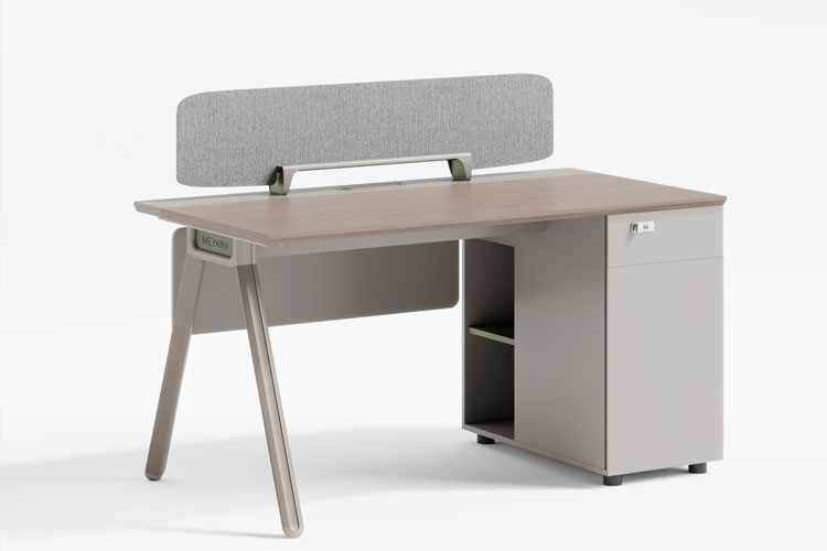 合运/1407-1 单桌(带腿),员工屏风工作位,职员办公家具