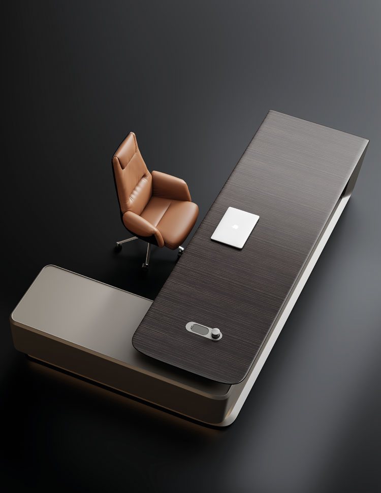 荣耀/400书柜,四米黑檀木饰面书柜,总裁班台书柜办公家具