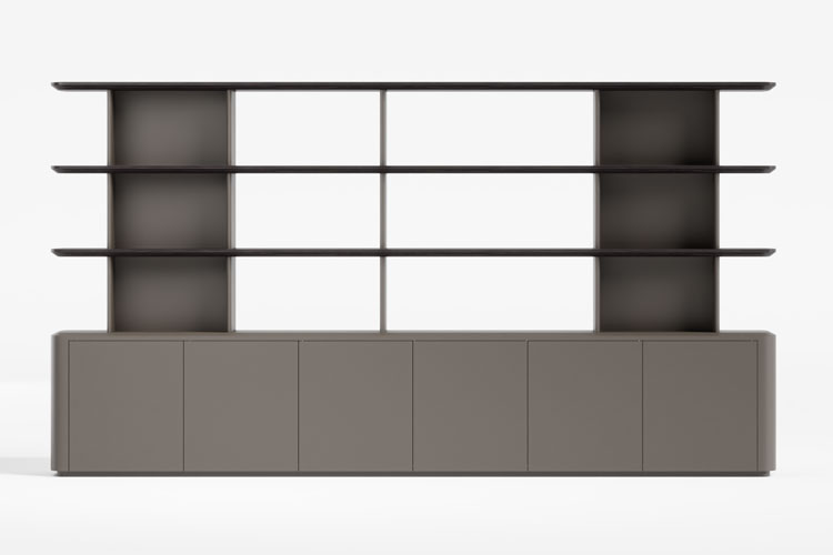 荣耀/350 双面柜，现代简约双面博古架文件柜，茶室隔断柜置物架