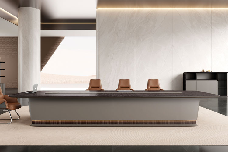 荣耀/480 会议桌,简约现代大型员工培训桌四米八会议桌