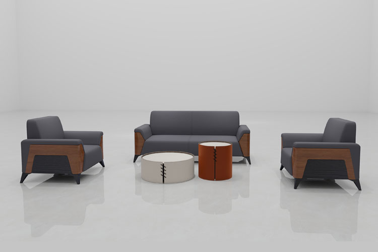 5983# 沙发,现代时尚办公沙发办公室沙发