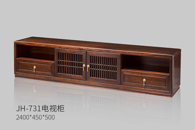 JH-732实木电视柜,客厅电视柜边柜客厅实木家具
