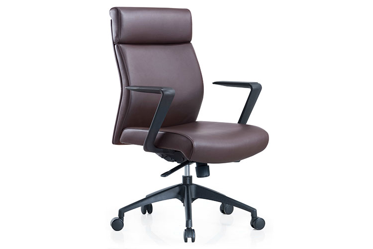HJ1603B-1主管椅，人体工学电脑椅经理办公室现代真皮椅办公椅
