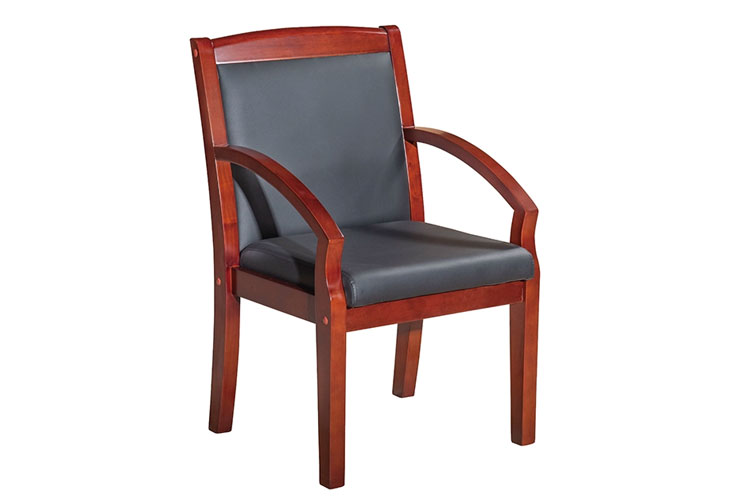 HY-02实木会议椅,政府单位接待培训会议椅酒店扶手椅