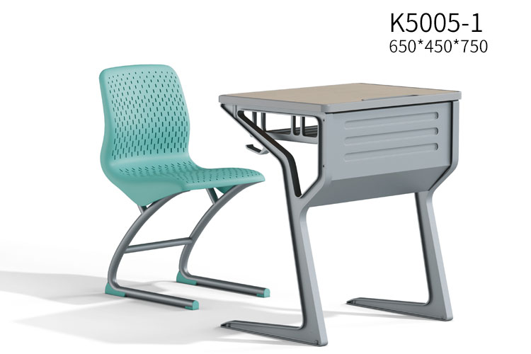 K5005-1初中小学教室桌椅,学校培训机构教室桌椅