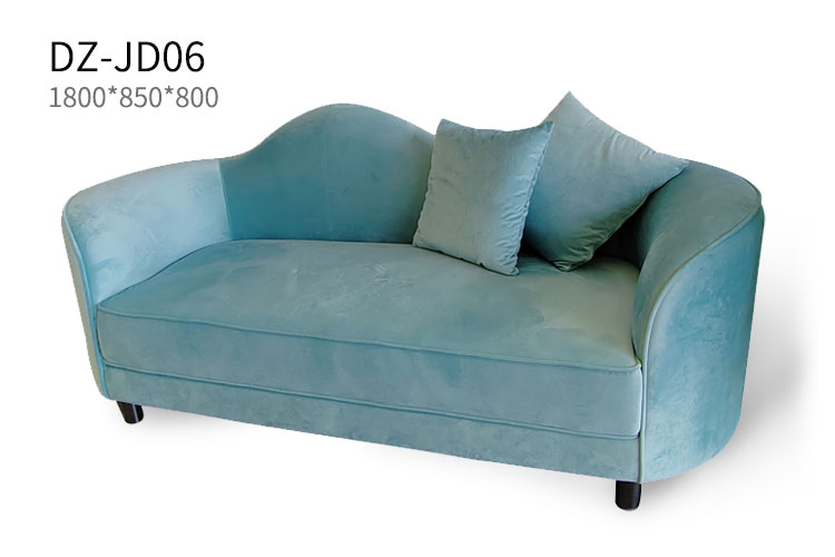 DZ-JD06休闲沙发,酒店大堂接待沙发公寓沙发一米八小户型沙发