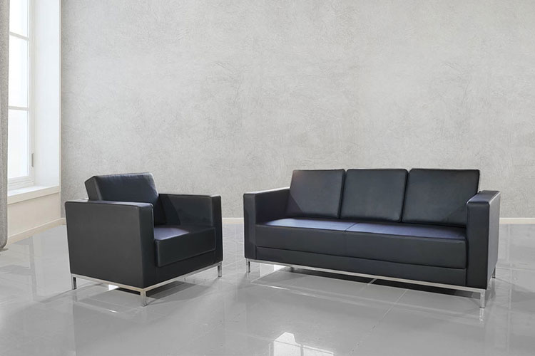 5883#现代办公沙发,办公室沙发简约休闲客户接待沙发