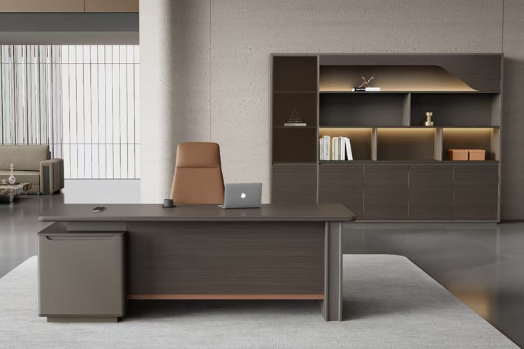 MF12D16班台,一米六班台现代时尚办公桌主管桌简约办公桌